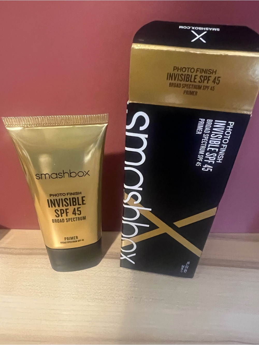 NIB SMASHBOX PRIMER INVISIBLE SPF 45 1 fl oz